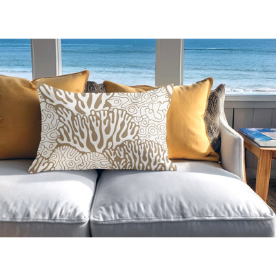 Coussin lombaire intérieur / extérieur Frog gras Coral