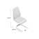 Basit 20'' H Faux Leather Upholstered Metal Side Chair