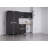 TRINITY PRO Series 13-Piece 18-Gauge Steel Garage Storage System in Black
