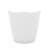 DreamLine Mirage 65 3/8 in. L x 28 in. W x 29 in. H Acrylic Freestanding Slipper Tub, Matte Black-118166387