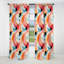 Motif à pois tourbillon Nomadic - rideau abstrait - velours occultant - 1 panneau-107551096