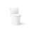 Veil™ One-Piece Elongated Dual-Flush Toilet with Skirted Trapway and Concealed Cords