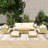 78.6''Wicker Outdoor Patio Sofa Set With Beige Cushions-470756171