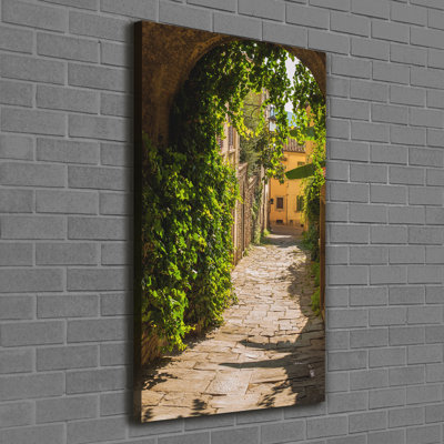 Italian Streets - Wrapped Canvas Print