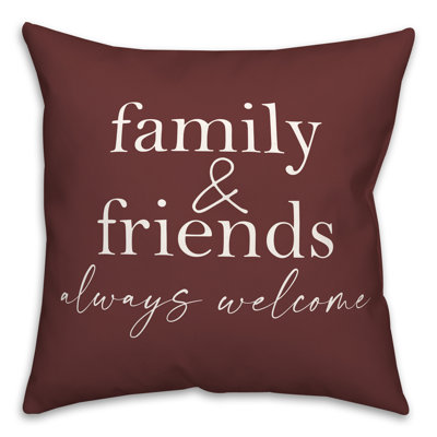 Outdoor Reversible Throw Pillow