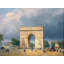 «The Arc De Triomphe De L’Étoile» par François Étienne Villeret - Toile tendue avec châssis-93642375