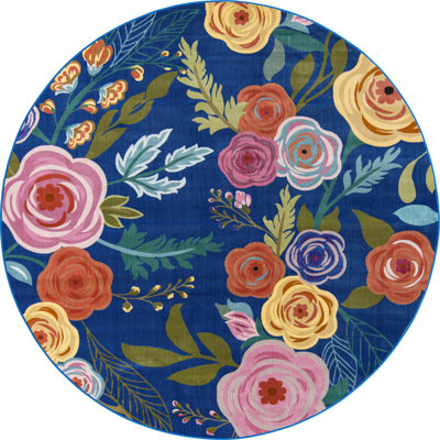 Clydie Floral Indoor Rug