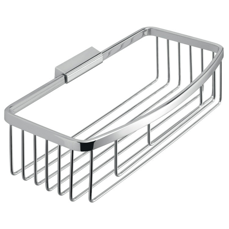 Trinidad Drill / Screw Stainless Steel Shower Caddy