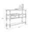 Console rectangulaire en bois massif blanc-520540962-520540963