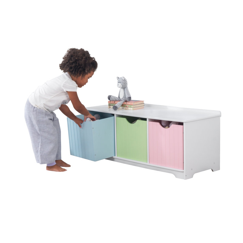 Nantucket Children's Toy Storage Bench