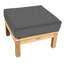 Monterey Teak Outdoor Ottoman-1357842052