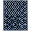 Tapis bleu marine / ivoire Lamour-16769271