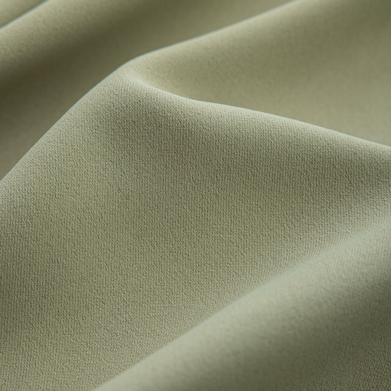 Paire de rideaux obscurcissant en mélange de coton Jayde, Vert, L 50 po x L 108 po