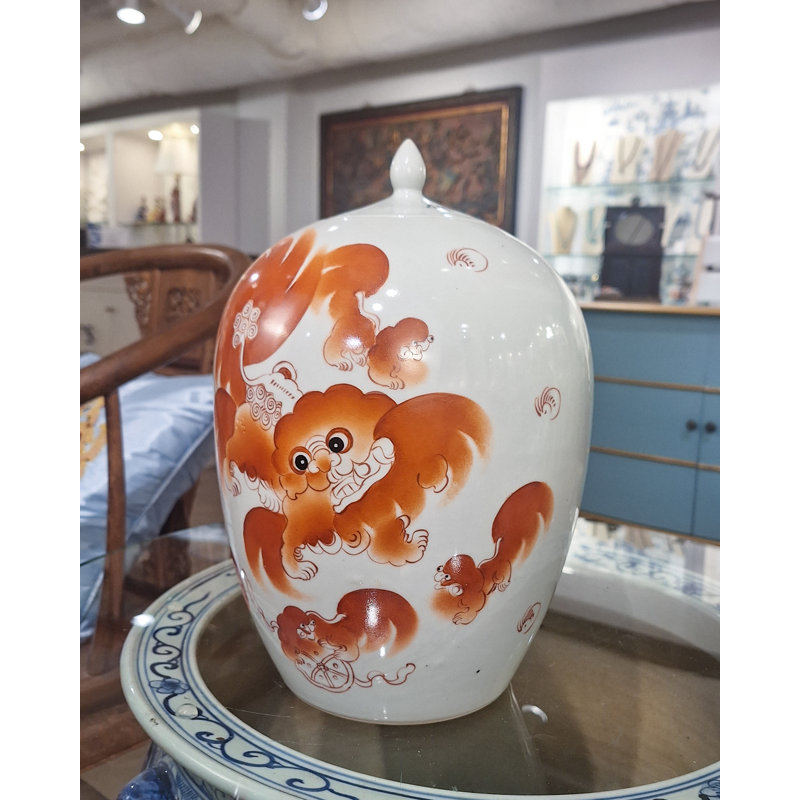 Handmade Porcelain China Jar