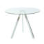 Modern Minimalist Round Glass Dining Table-1253103293-1272939540