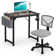 Desk And Chair Set: Writing Desk And Mesh Office Chair