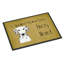 Tapis de porte d’extérieur anti-dérapant pour chien dalmatien-16653284