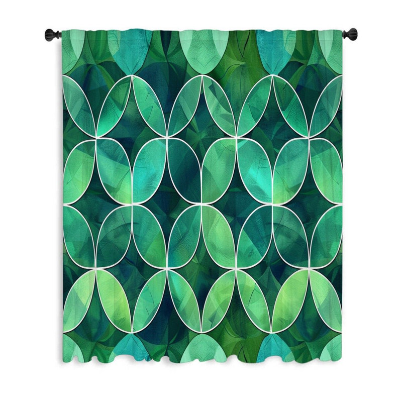 Neishaly Blackout Filters Out A Lot Of Light Curtain Single Panel, 50"W x 84"L