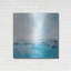 Beachcrest Home ™ «Coastal View I Aqua» par Silvia Vassileva, art mural en métal-1958114371