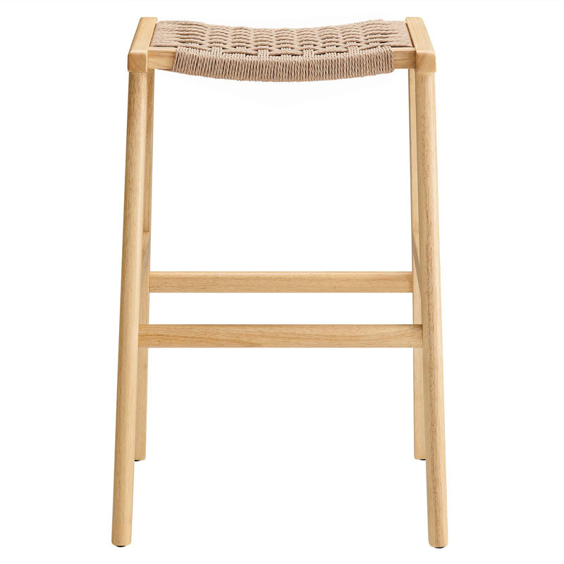 Modway Saoirse Counter/Bar Stools, Counter Stool (26” Seat Height), Natural