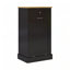 Élégante poubelle inclinable en MDF E1 avec rangement multifonctionnel pour la cuisine et la maison-118512196