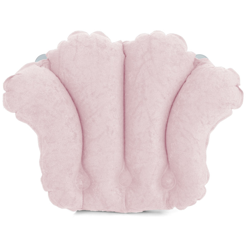 Bath Pillow, Peachy Coral