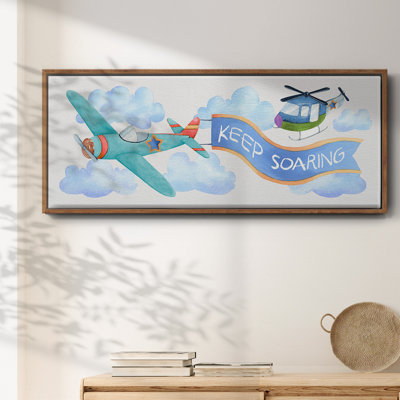 Savon avion - toile encadrée