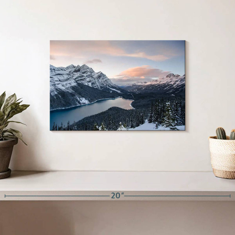 Kerrick Snowy Banff, 8" H x 12" W