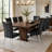 Frisbie Tufted Upholstered Wing Back Parsons Chair for Kitchen and Banquet Hall-316721278-316721276