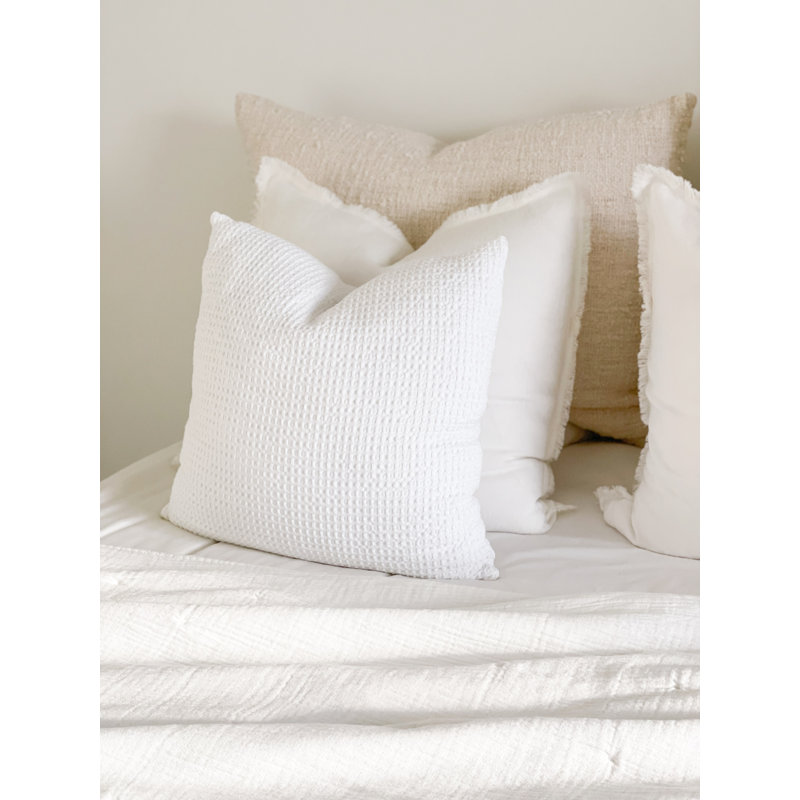 Pillow Cover & Insert, Square, 20" x 20", White