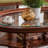 American-style carved solid wood coffee table