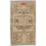 Vintage One-of-a-Kind Rectangle 1'7" X 2'11" Hand Knotted Area Rug