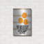 Art mural en métal luxueux «Bowl of Oranges On Wood» par Linda Woods-448015789