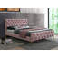Lit plateforme tapissier Will Queen-1932845161