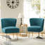 Euclid Velvet Side Chair-568796754