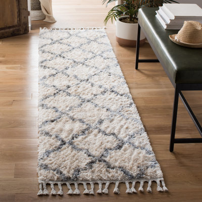 Tapis à poils longs Calynn
