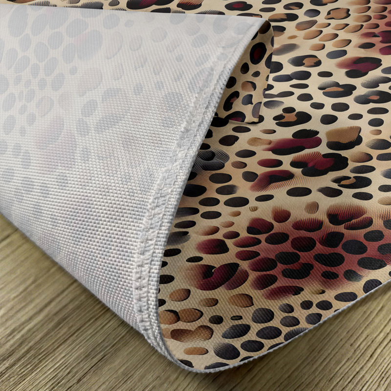 Ensemble de 4 napperons Ambesonne Leopard