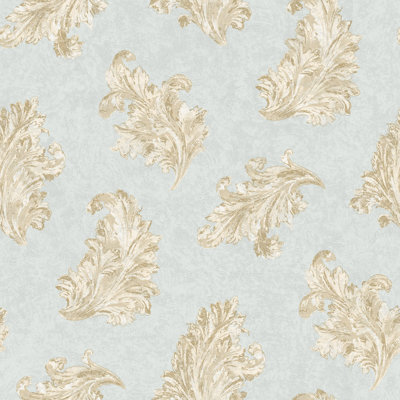 Palazzo 2 Collection Shimmer Acanthus Design Wallpaper Roll