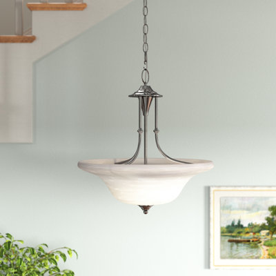 Luminaire suspendu bol 3 lumières Baronne