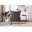 Chaise berçante en bois massif et manufacturé-91886259