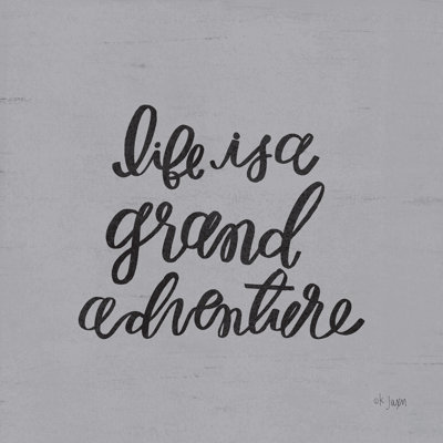 «Life Is a Grand Adventure» par Jaxn Blvd. - Imprimé