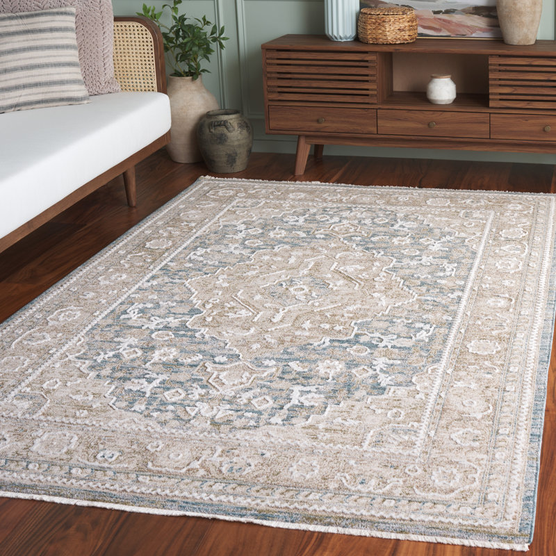 Finley Performance Oriental Indoor Rug, Rectangle 5'3" x 7'6"