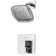 Verity Single Handle Wall Mounted Shower Trim Kit with Diverter Lever (Valve Not Included)