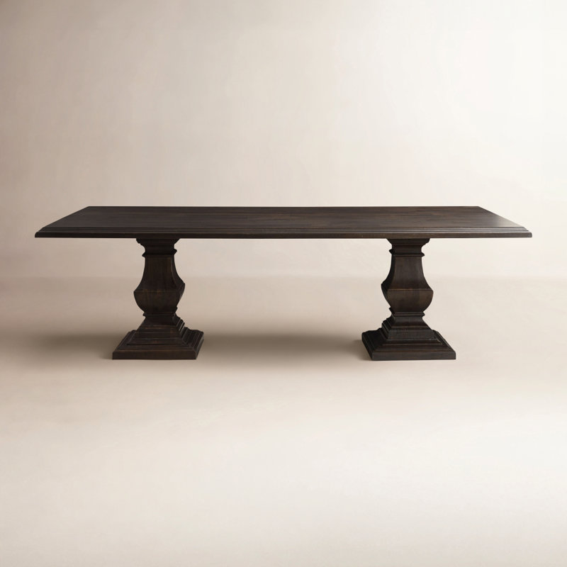 Mango Solid Wood Dining Table, 30" H x 98" L x 44" W