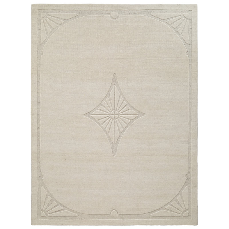 Tapis de salon tissé à la main, Rectangle 8 pi 8 po x 11 pi 9 po