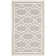 Rodgers Hand Woven Flat Weave Wool/Cotton Geometric Rug in Gray/Ivory