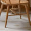 Chaise en chêne massif au fini naturel