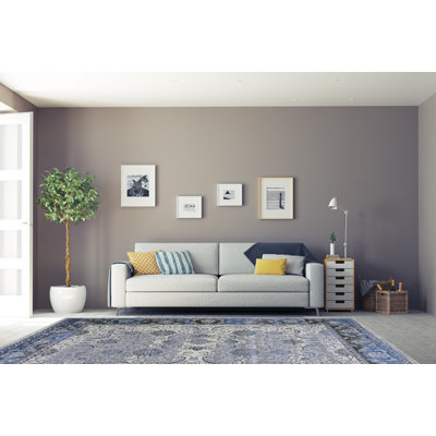 Adair Oriental Gray and Beige Soft Low Pile Area Rug