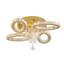 4 - Light Crystal LED Chandelier