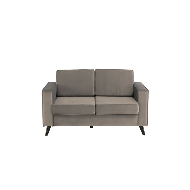 Esden Velvet Sofa, Green, 2